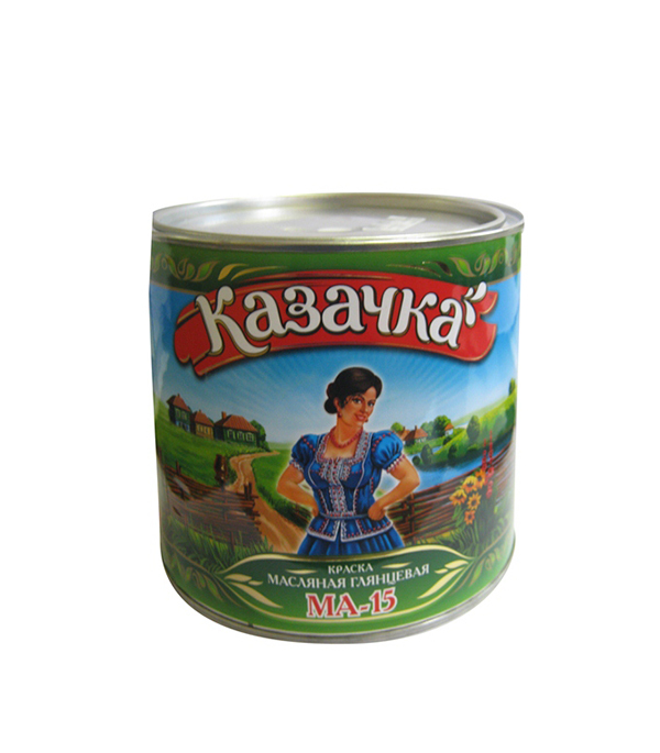 Краска масляная Казачка МА-15 сурик 1.9 кг — купить в Санкт-Петербурге ...