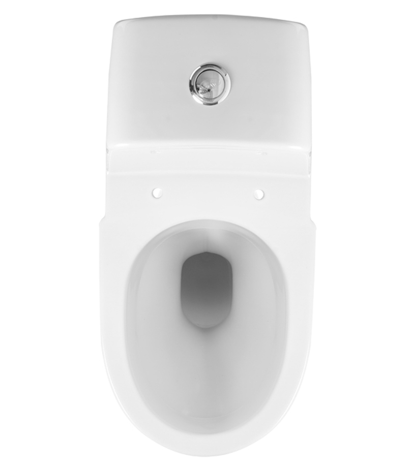 Унитаз-компакт ВКЗ HomeDe Luxe с косым выпуском с сиденьем для унитаза ...