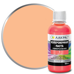 Колер паста Лакра коралл №5 0,1 л