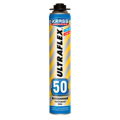 Пена монтажная профессиональная Krass Ultraflex 50 всесезонная 700 мл