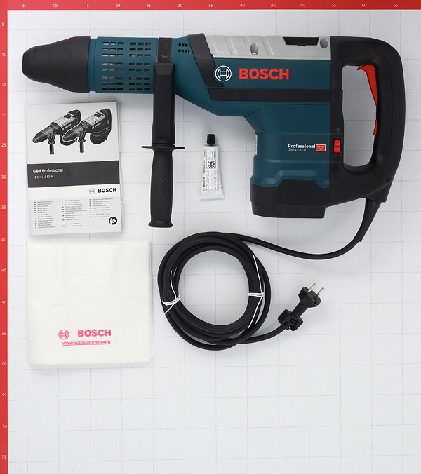 фото Перфоратор электрический bosch gbh 12-52 d (0611266100) 1700 вт 19 дж sds-max