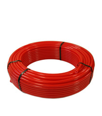Труба из сшитого полиэтилена PERT Pro Aqua (15988/7122) 20х2 мм для теплого пола (100 м) красная