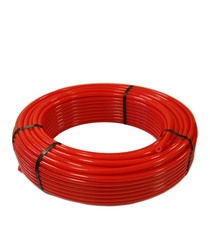 Труба из сшитого полиэтилена PERT Pro Aqua (15987/7115) 16х2 мм для теплого пола (100 м) красная