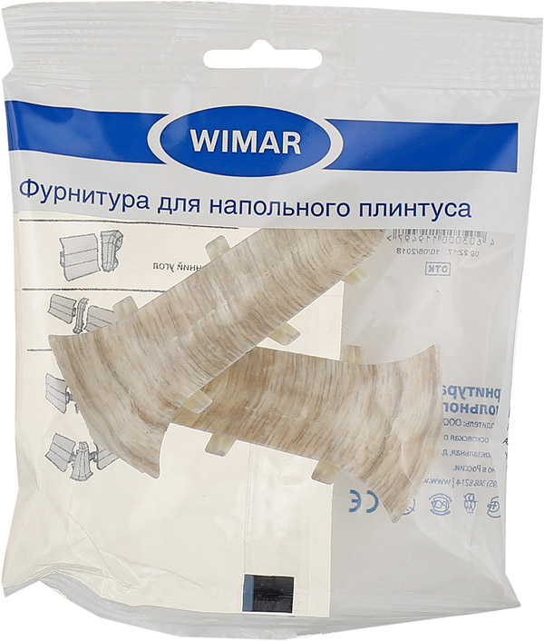 

Угол внутренний Wimar 86 мм дуб рене (2 шт.)