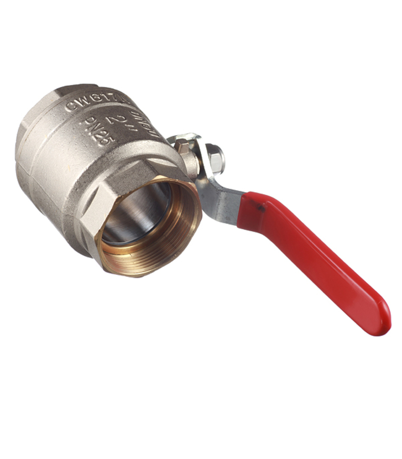 Кран шаровой латунный VALTEC Base (VT.214.N.09) 2 ВР(г) х 2 ВР(г) ручка ...