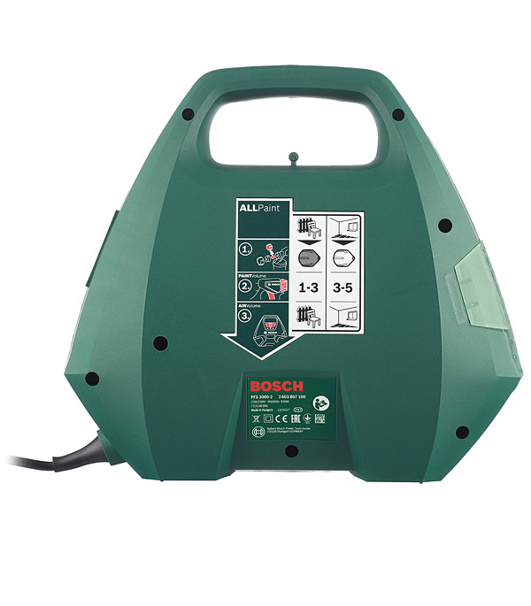 фото Краскопульт электрический bosch pfs 3000-2 (603207100) 650 вт 1 л