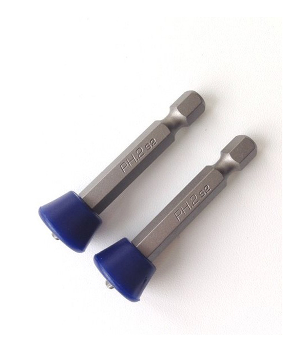 Бита Jettools (W7-23-4-0502) PH2 50 мм магнитная с ограничителем (2 шт.) бита jettools магнитная ph1 50 мм 2 шт
