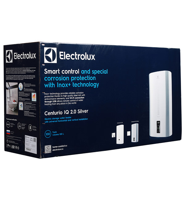 Водонагреватель накопительный Electrolux EWH Centurio IQ 20 электрический 100 л 2 кВт универсальный
