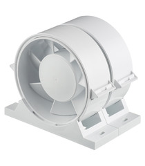 Вентилятор канальный осевой d100 мм DiCiTi PRO белый