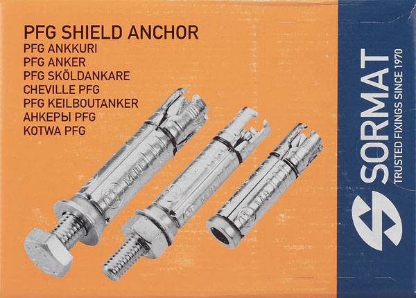 Анкер со шпилькой Sormat PFG/ SB для бетона M8/30 14x50 мм (50 шт.) от Петрович