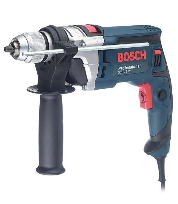 фото Дрель ударная bosch gsb 16 re (060114e500) 750 вт