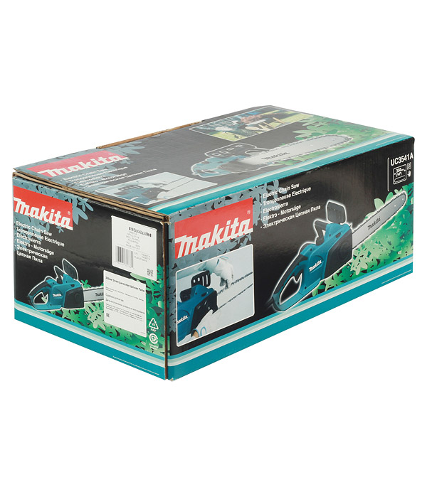 

Электропила цепная Makita UC3541A 1800 Вт 14" шаг 3/8" паз 1,3 мм 52 звена