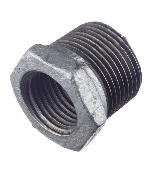 Футорка 3/4\" нар(ш) х 1/2\" внутр(г) чугунная оцинкованная — купить в ...