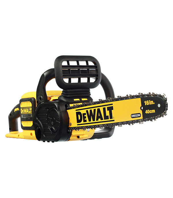 фото Пила цепная аккумуляторная dewalt dcm575x1-qw 16" шаг 3/8" паз 1,1 мм 56 звеньев li-ion 54в 3ач