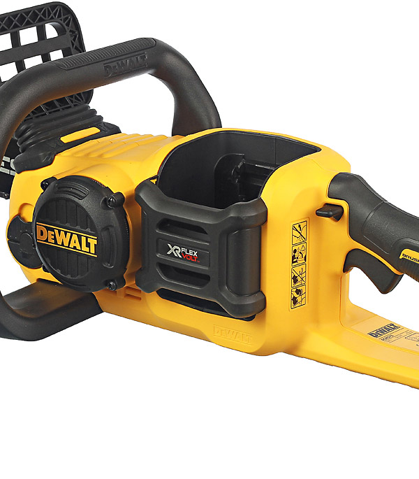 фото Пила цепная аккумуляторная dewalt dcm575x1-qw 16" шаг 3/8" паз 1,1 мм 56 звеньев li-ion 54в 3ач