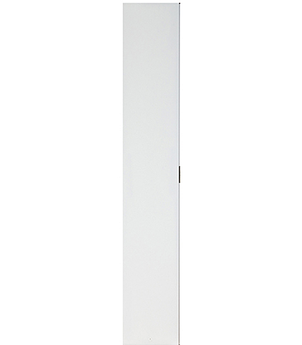 фото Дверное полотно velldoris белое глухое окрашенное 345x2050 мм с притвором