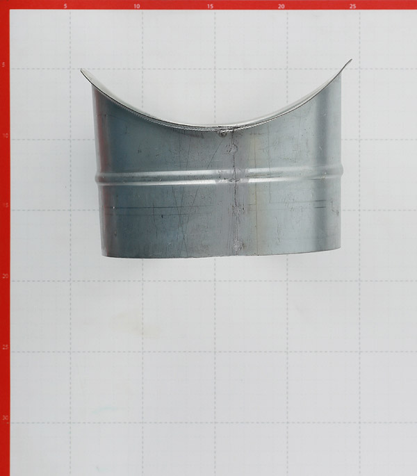фото Врезка оцинкованная для круглых стальных воздуховодов d200х160 мм