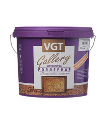 Роллерная штукатурка VGT Gallery короед фракция 1.5-2 мм 9 кг
