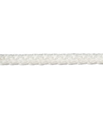 Шнур вязаный полипропиленовый 8 прядей белый d6 мм 15 м
