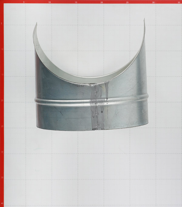 фото Врезка оцинкованная для круглых стальных воздуховодов d200х200 мм
