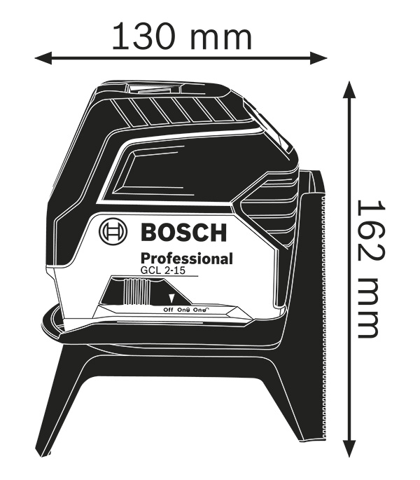 фото Нивелир лазерный bosch gcl 2-50 (0601066f01) с приемником lr6