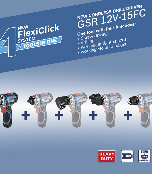 фото Дрель-шуруповерт аккумуляторная bosch gsr (06019f6000) 12в 2х2ач li-ion