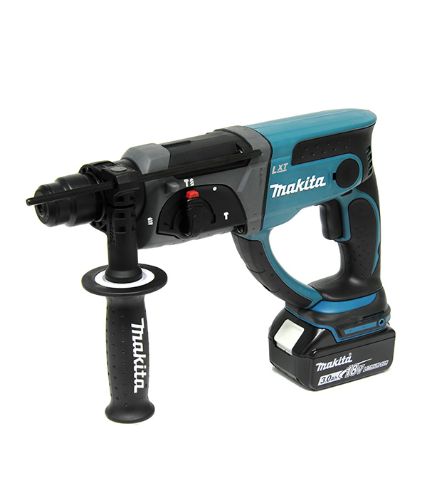 фото Перфоратор аккумуляторный makita dhr202rf 18 вт 1,9 дж 18в 3ач li-ion sds-plus