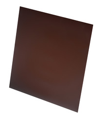 Лист оцинкованный 1,25х2 м 0,4 мм коричневый RAL 8017