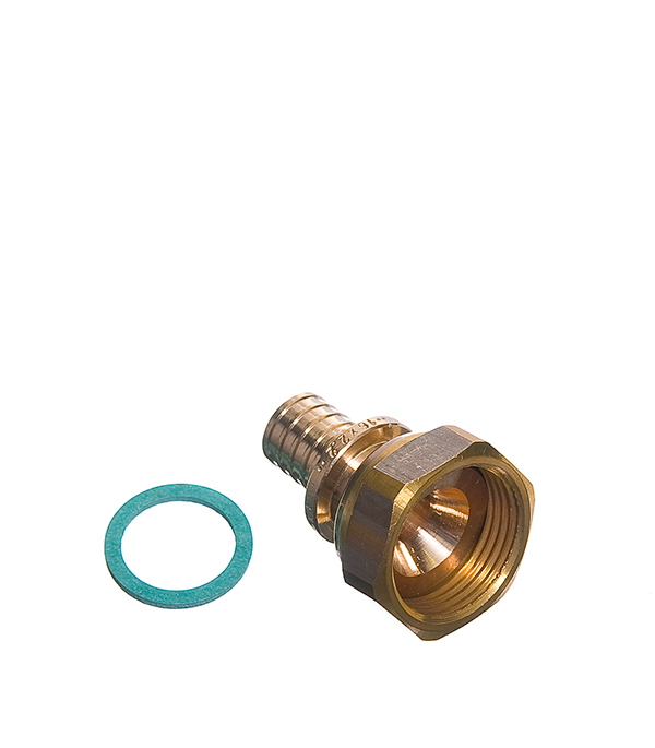 

Соединитель прямой с накидной гайкой Rehau RX 16 х 3/4" внутр(г)