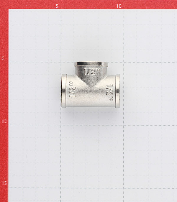 фото Тройник 1/2" внутр(г) х 1/2" внутр(г) х 1/2" внутр(г ) valtec