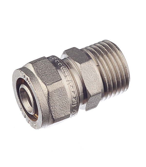 

Соединитель прямой Valtec 16 обж(ц) х 1/2" нар(ш)