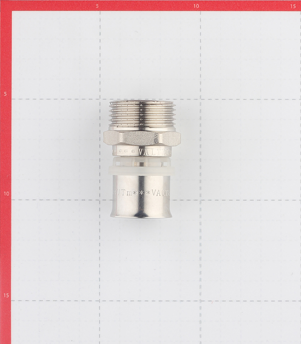 

Соединитель прямой 26(пресс) х 1" нар(ш) Valtec