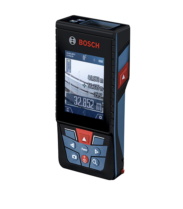 фото Дальномер лазерный bosch glm 120 c professional (0601072f00) 120 м