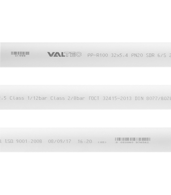 фото Труба полипропиленовая valtec 32х2000 мм pn 20