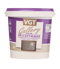 Состав лессирующий VGT Gallery бесцветный 0,9 кг