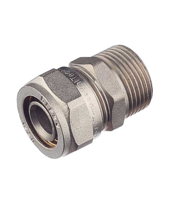 

Соединитель прямой Valtec 20 обж(ц) х 3/4" нар(ш)