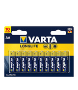 Батарейка VARTA LONGLIFE АА пальчиковая LR6 1,5 В (10 шт.) г. Владимир