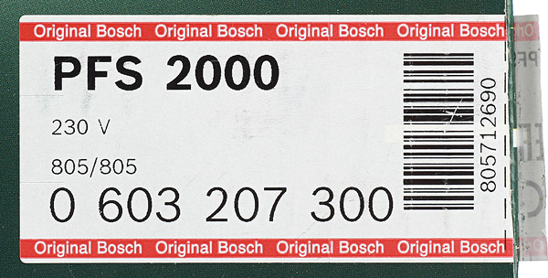 фото Краскопульт электрический bosch pfs 2000 (603207300) 440 вт 0,8 л