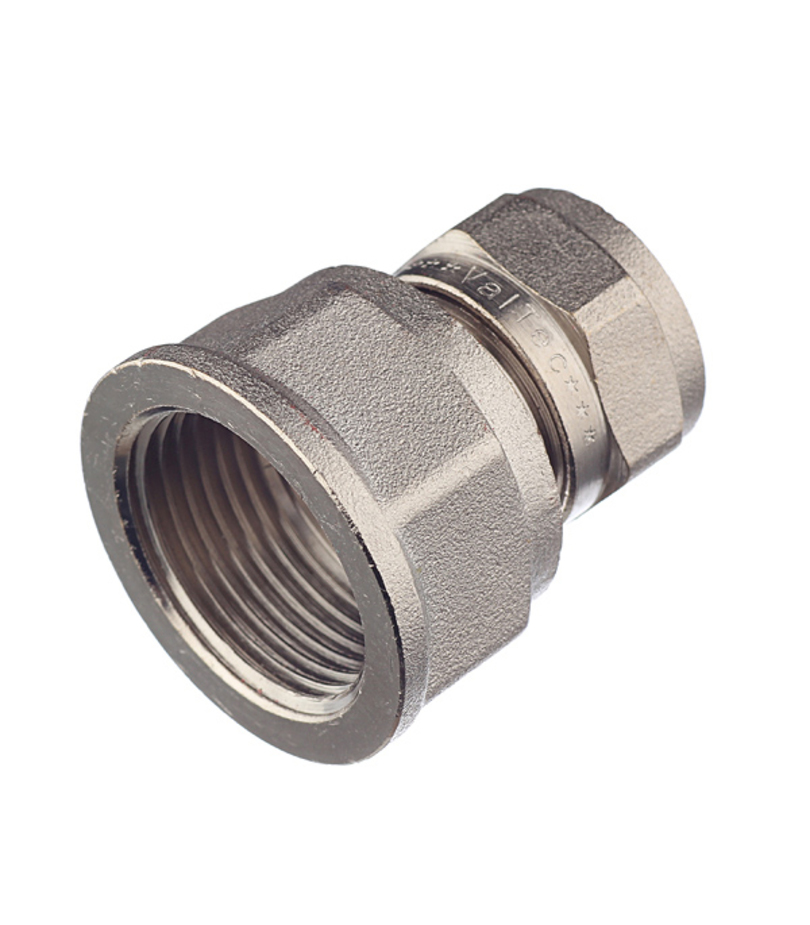 Соединитель прямой VALTEC (VTm.302.N.001605) 16 обж(ц) х 3/4 ВР(г ...