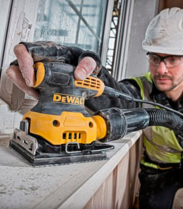 

Шлифмашина вибрационная электрическая DeWalt DWE6411 230 Вт 115х140 мм