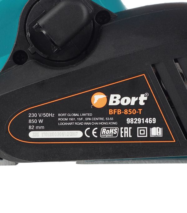 Рубанок электрический Bort BFB-850-T (98291469) 850 Вт 82 мм