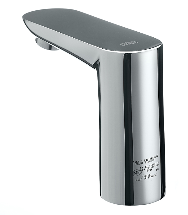 

Смеситель для умывальника бесконтактный GROHE EUROECO COSMOPOLITAN E 36271000 бесконтактный инфракрасный без смешивания, Серебристый