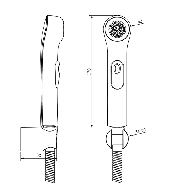 

Смеситель для умывальника c гигиеническим душем IDDIS TORR TORSB00i08, Хром