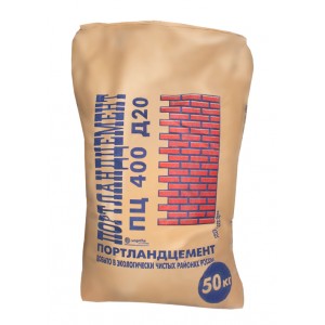 

Цемент М400 Д20 ЦЕМ II А-Ш 32,5 50 кг, Серый