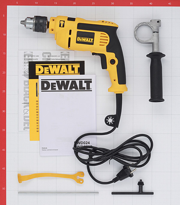 фото Дрель ударная dewalt dwd024 701 вт