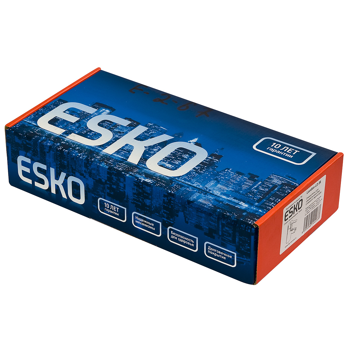

Смеситель Esko London для умывальника, Серебристый