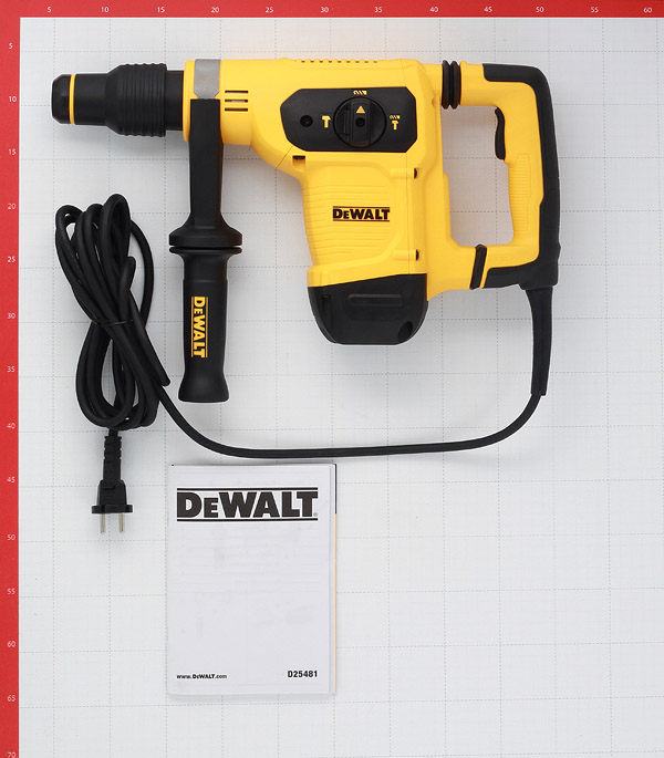 фото Перфоратор электрический dewalt d25481k 1050 вт 6,1 дж sds-max