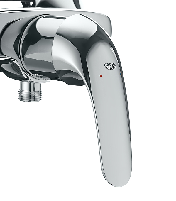 фото Смеситель для душа без излива grohe euroeco 32740000 однорычажный без лейки