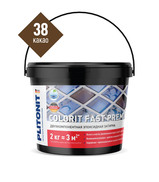 Затирка эпоксидная Plitonit Colorit Fast Premium какао 2 кг г. Владимир