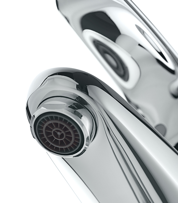 фото Смеситель для раковины grohe euroeco 3273400 dn 15s- size однорычажный